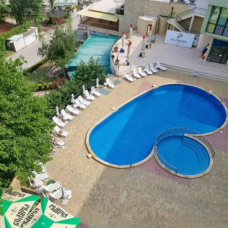 Апарт-отель Golden Sands, Sea View, Front, Private Золотые Пески